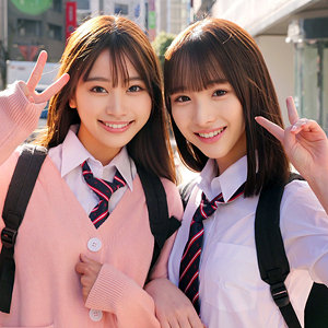 【本編フル動画】ももちゃん＆みなみちゃん【無垢】